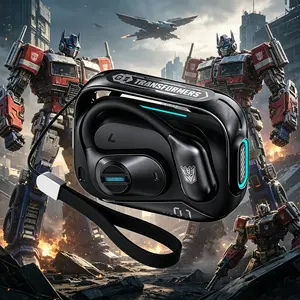 TF-T77 Bluetooth Travel comfort no Earbuds Zinc Alloy Impact-Resistant Non-In-Ear Wireless Open-Ear Headphones with ENC Noise Reduction HD Mic for Gaming immersive Audio Earphone Flash Connection Pure Leapfrog Sound Quality Stereo Bass operate fit cycling