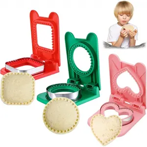 One piece Sandwich Cutter - Pocket Sandwich Maker for Kids' School Lunch