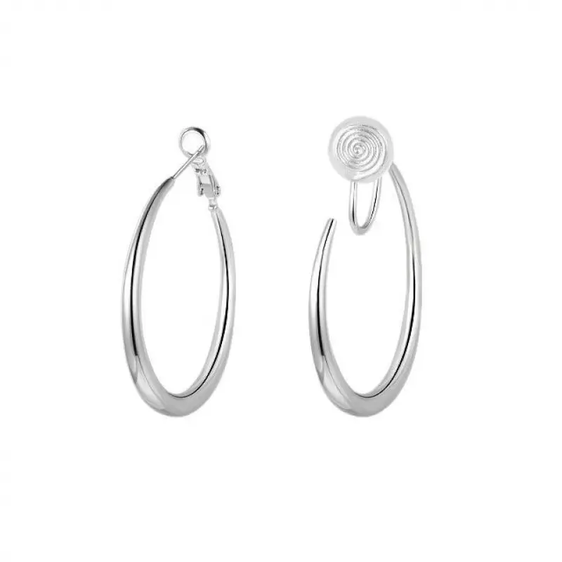 Large-circle plain ring earrings for women, high-end ear clips, ear studs, best-selling ear rings and earrings Large-circle plain ring earrings for women, high-end ear clips, ear studs, best-selling ear rings and earrings