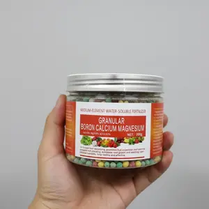 Granular Boron Calcium Magnesium Fertilizer 200g | Slow-Release and Water-Soluble Plant Nutrition with Trace Elements for Fruits, Vegetables and Agricultural Crops, Easy Application and Efficient Absorption