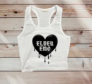 elder emo cropped tank top
