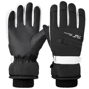 Trifabricy Winter Ski Gloves, Windproof Glove for Men & Women, Touchscreen Snow Gloves for Cold Weather, Thermal Warm Glove