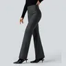 Halara Flex High Waisted Striped Work Flare Pants with Pockets