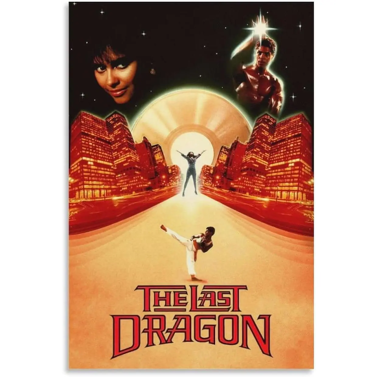 The Last Dragon Movie Posters 2 Wall Art Decor Print Picture Paintings for Living Room Bedroom Decoration