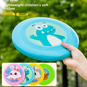 Children's Soft Frisbee Safe Swirling Outdoor Flying Disc Toy Parent-Child Interactive Sports Fitness Competition Flying Disc