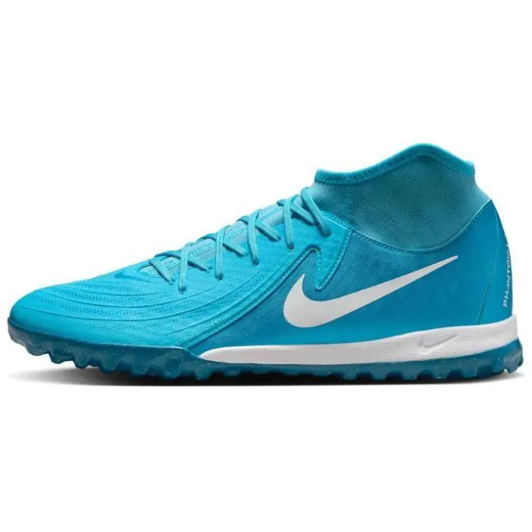 Nike Phantom Luna 2 Academy TF Blue Fury White Comfort Soccer Cleats Men's FJ2566-400