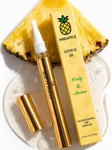 Beauty Power Pineapple Nail Oil Cuticle Pen for Nail Strengthening & Repair - Enriched with Vitamins and Natural Oils
