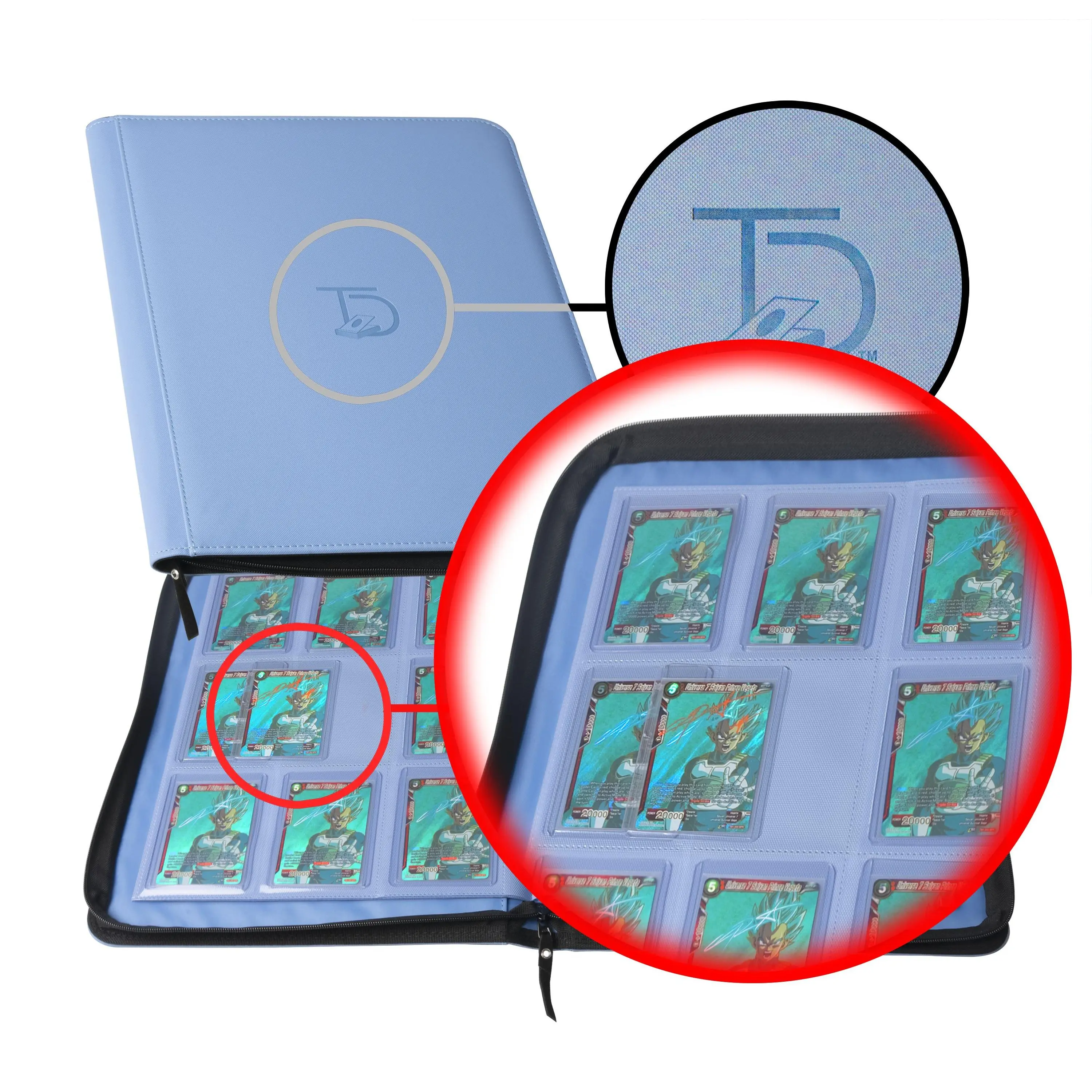 topdeck card binder 500 Pocket Folder Pro | 9 Pocket Trading Cards Album | Side Load Sleeves | MTG/Yugioh/TCG Folder | Trading & Sports Holder TopDecks 500 Card Binder Pro redefines collecting. TopDeck 500 Card Ringless Zip