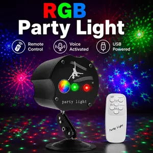 Party Light Projector, DJ Light RGB Party Effect Disco Ball Light Stage Light Music KTV Holiday Party Christmas Halloween Birthday Party Home Decoration