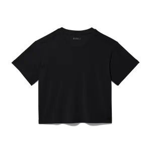 NOBULL Women's Boxy Tee in Black