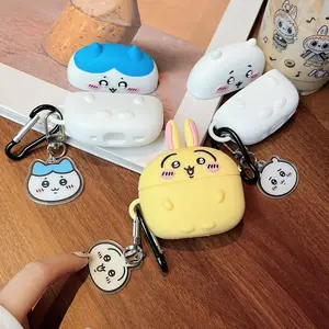 1 Nanka Chiisakute Kawaii Yatsu headphone case,Cute wireless Bluetooth earphone case, drop resistant, durable and stylish accessory, suitable for AirPods pro3/1/2/3/4/pro/pro2(Different models may have different shapes)