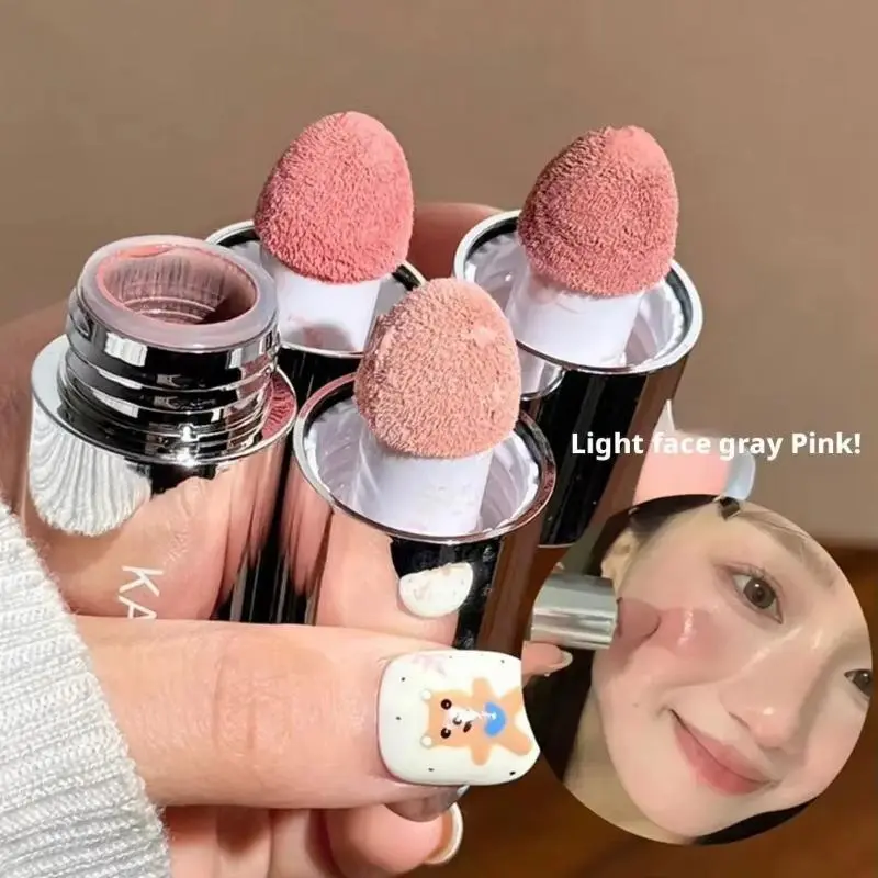 Velvet Liquid Blush Matte Sponge Head Blusher Natural Lasting Brighten facial Contour Blush Tint Makeup 2026New