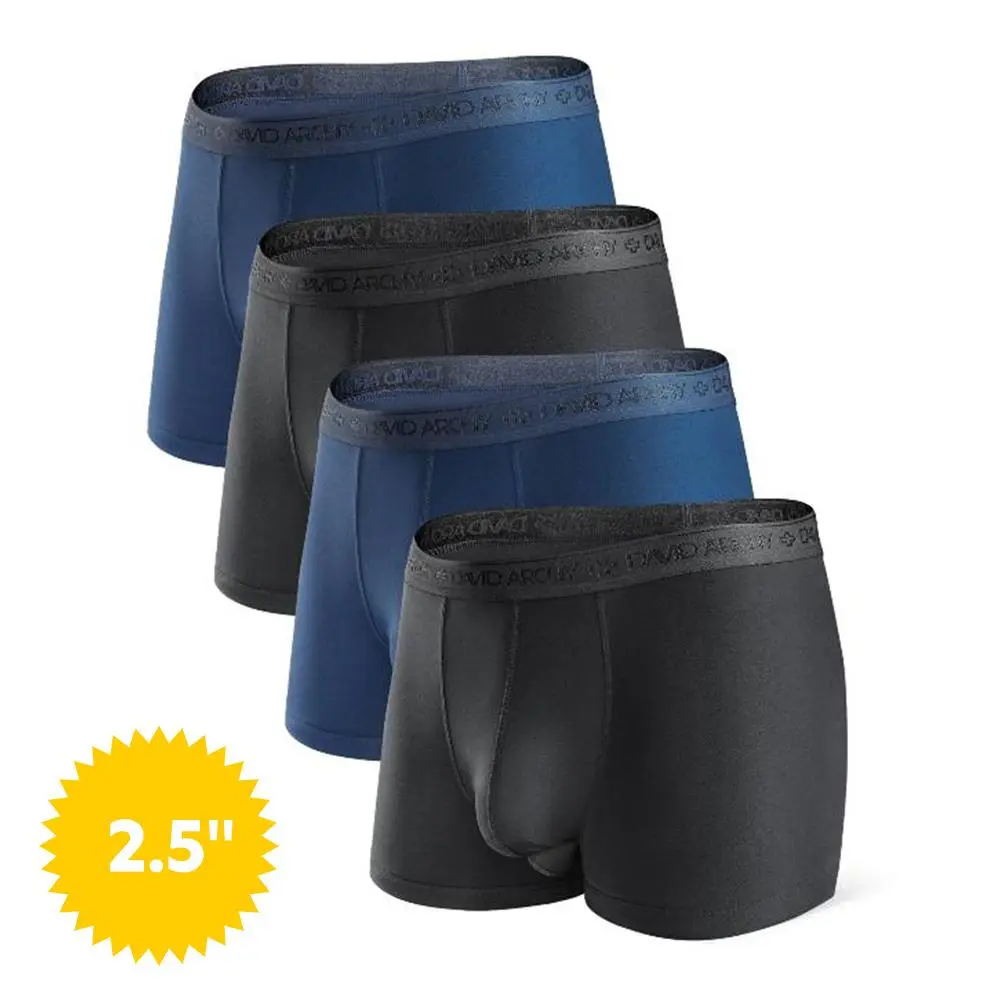 Black/Navy Blue - 2.5" in 4 Pack