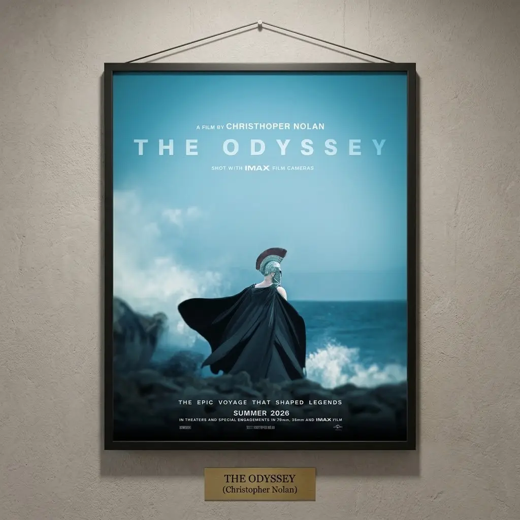 The Odyssey Movie Poster – Movie Room Wall Art Print, Collector Gift, No Frame