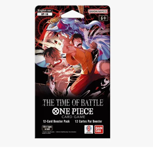 One Piece TCG: The Time of Battle Sleeved Booster Pack (OP16)