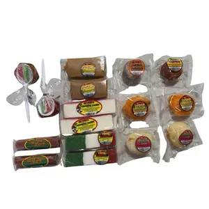 El Peke Assorted Mix Fudge Candy, 16-Piece Snack Bonbon Pack Sweet