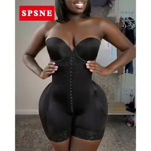 Bbl & Lipo | Stage 3 Faja Colombiana Shapewear | Strapless High Waisted Breasted Hip Lifting Shorts Reducing And Shaping Girdles