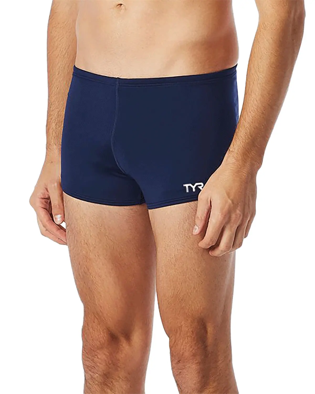 TYR Men's Durafast Elite Solid Square Leg Swimsuit