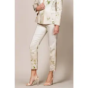 Alana Floral Printed narrow Peg Trouser
