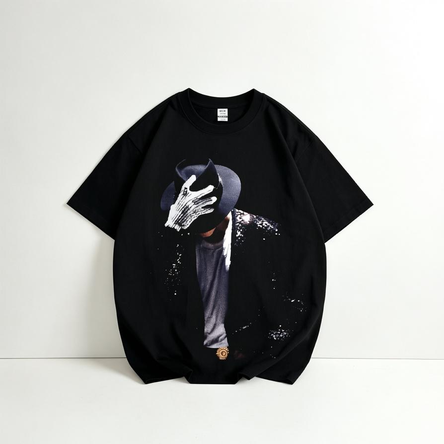 Unisex Michael Jackson Vintage 90S Graphic T-Shirt Hip Hop Streetwear Ideal Gift For Him And Her