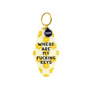 Where Are My F*cking Keys? – Daisy Keychain