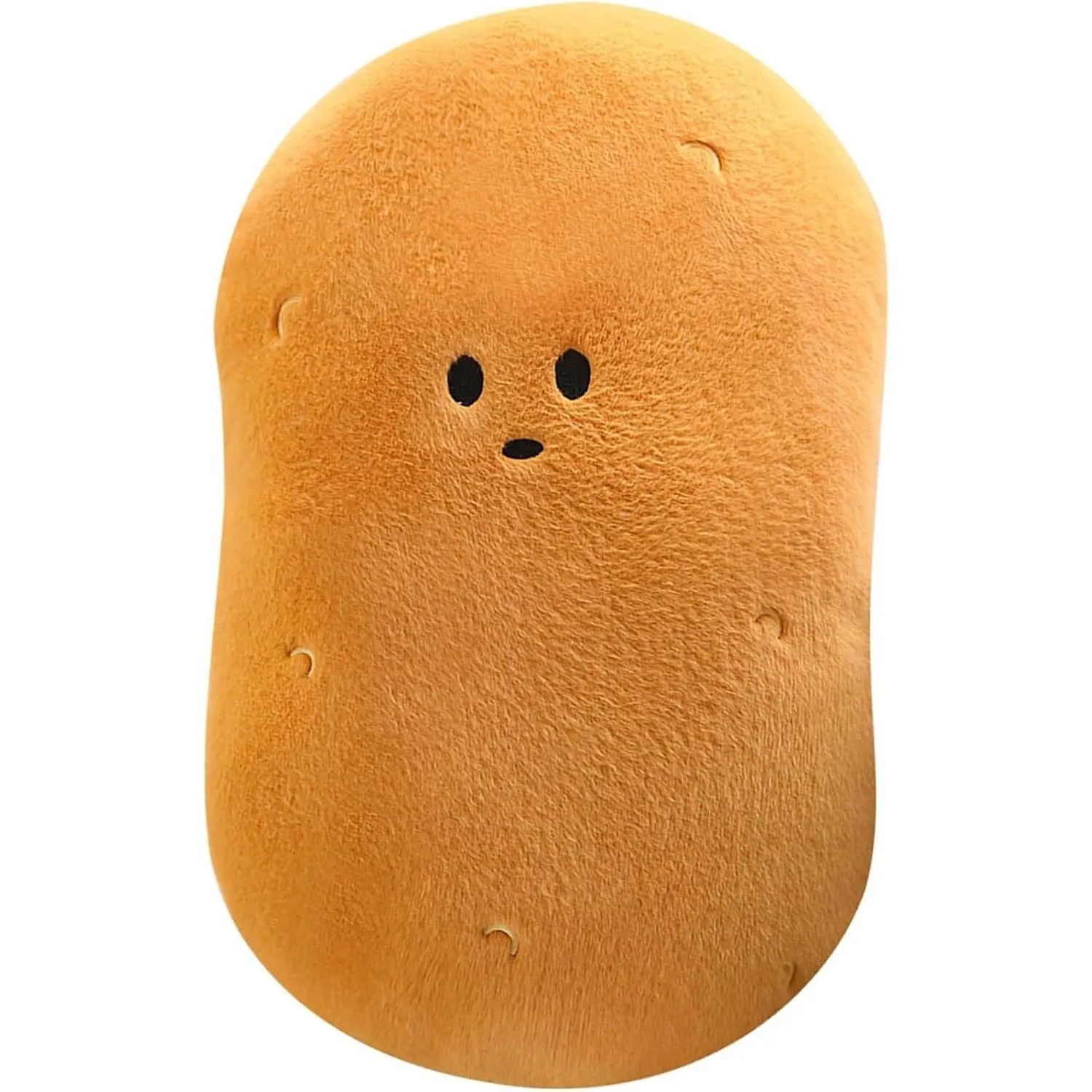 funnykitten Potato Plush, Kawaii Stuffed Potato Pillow Soft Realistic Potato Plushie Toy Funny Food Plush Pillows Gift for Home Decor Party, 21.6 inch