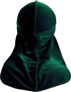 Premium Forest Green Velvet Durag