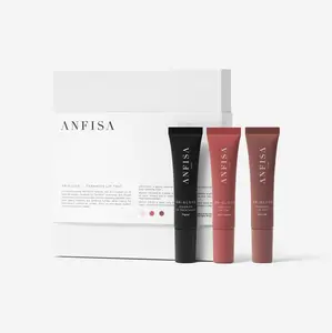 ÂN-GLOSS Ceramide Lip Trio, Buttergloss, Berry, Makeup,  Lipgloss,  Lipstick, Spice, Cosmetic, Glossy, Hydrating, Vanilla