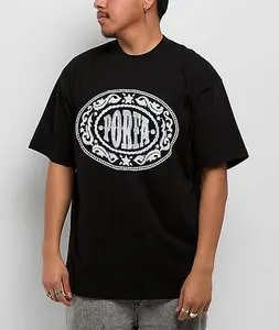 Porfa Logo Black T-Shirt Sweatshirt, Hoodie, Comfort Colors