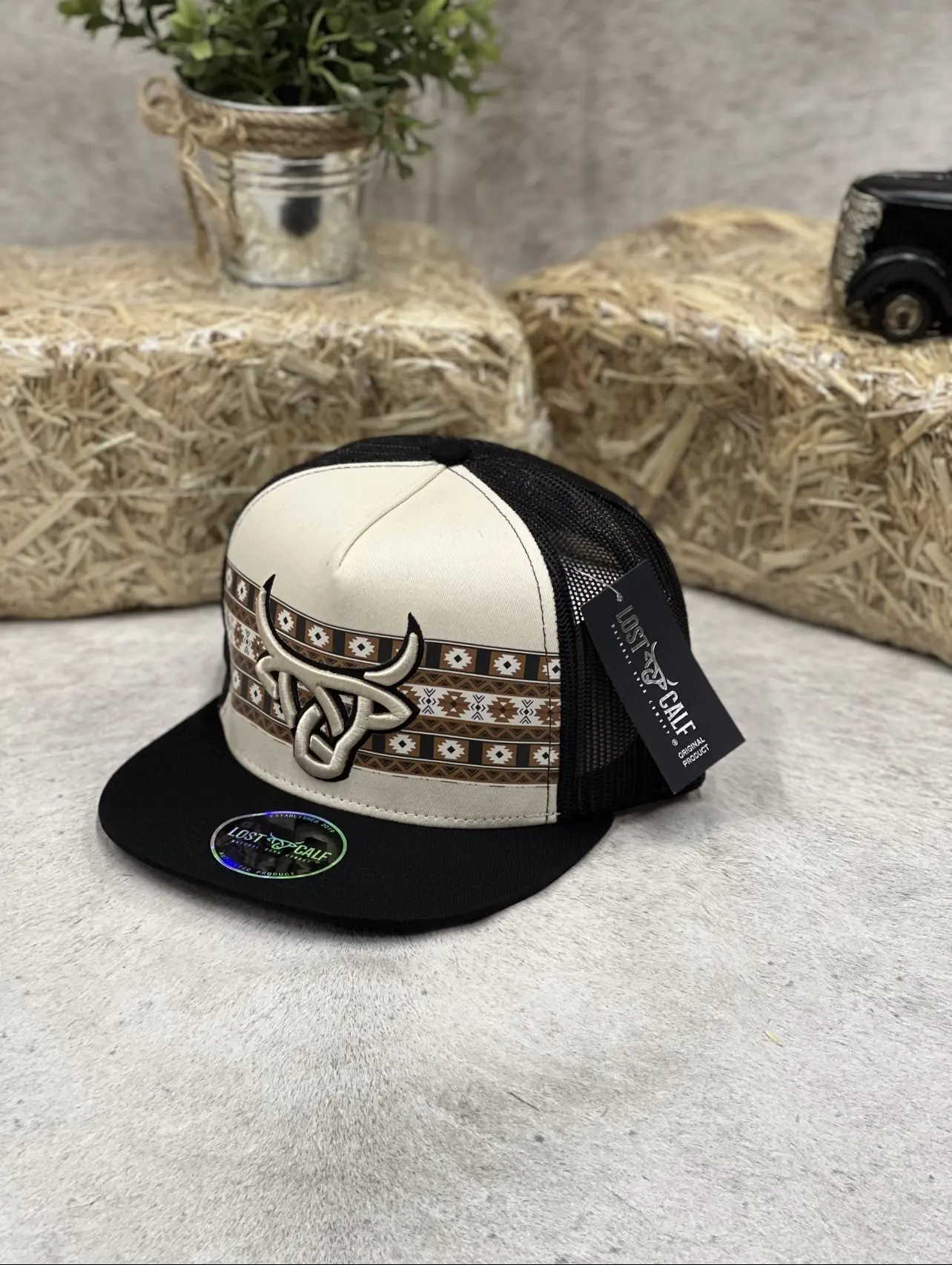 Lost Calf Hat Luka Flat Lost Calf Hat Luka Flat