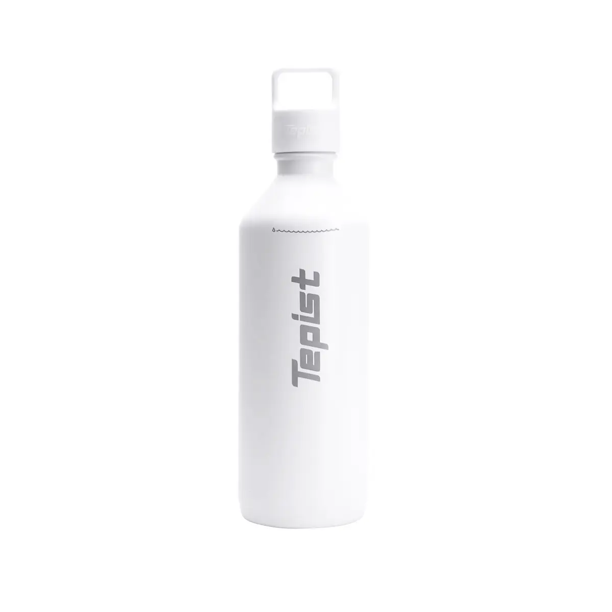 CoolerPak B-30V2W Thirty0 30 oz Stainless Steel Water Bottle & Flask - Reusable, SodaStream Machine Compatible, Double Walled, Vacuum Sealed - White, Water Bottles, Flasks