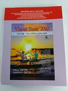 USED Book - Visual Basic 2010 How to Program by Paul and Harvey Deitel (Paperback) - english