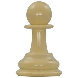 MegaChess 4-Inch Light Plastic Pawn Giant Chess Piece, Toys for Board Games & Puzzles Hobbies