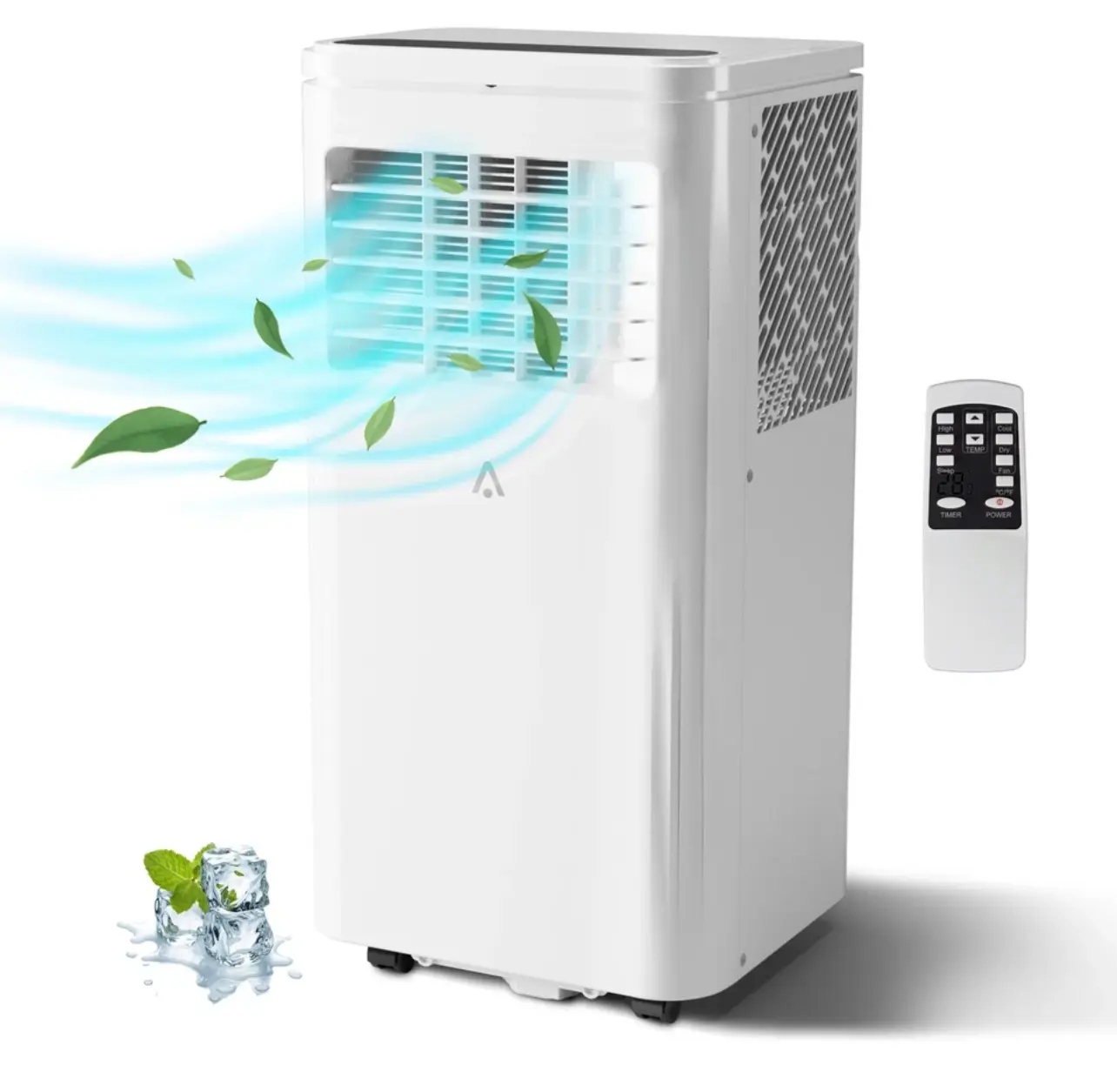 10000 BTU Portable Air Conditioner 3-in-1 R32 Air Cooler, Dehumidifier, Fan Mode