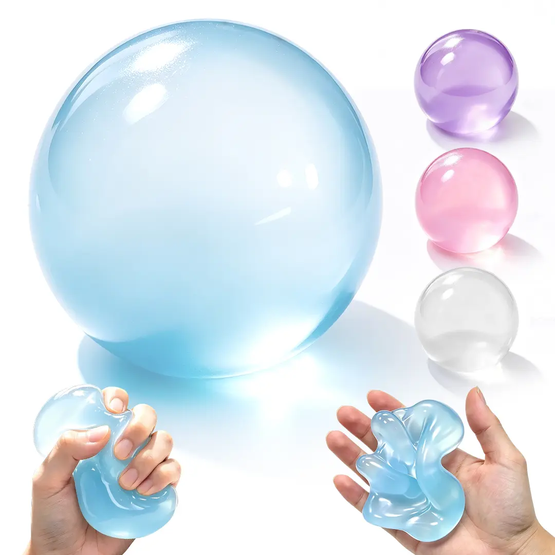 6cm Soft Squishy Stress Ball, Reusable Fidget Toy, Stress Relief Squeeze Ball, Fun Party Favor Gift for Adults