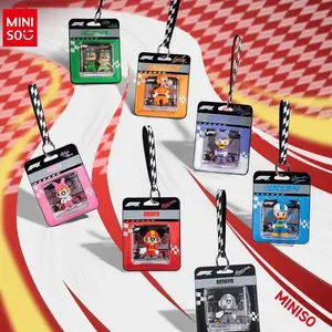 Disney Mickey F1 Series Blind Box Hanging Pendant Portable Decorative Accessory Fine Details, Great For Collection, Daily Matching And Fan Gifting