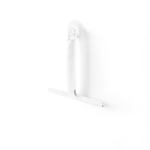 Flex Adhesive Squeegee, Extendable Shower and Window Cleaner, Rust-Proof with Non-Damaging Adhesive - 1 Pack Smooth Bath Tool Blade