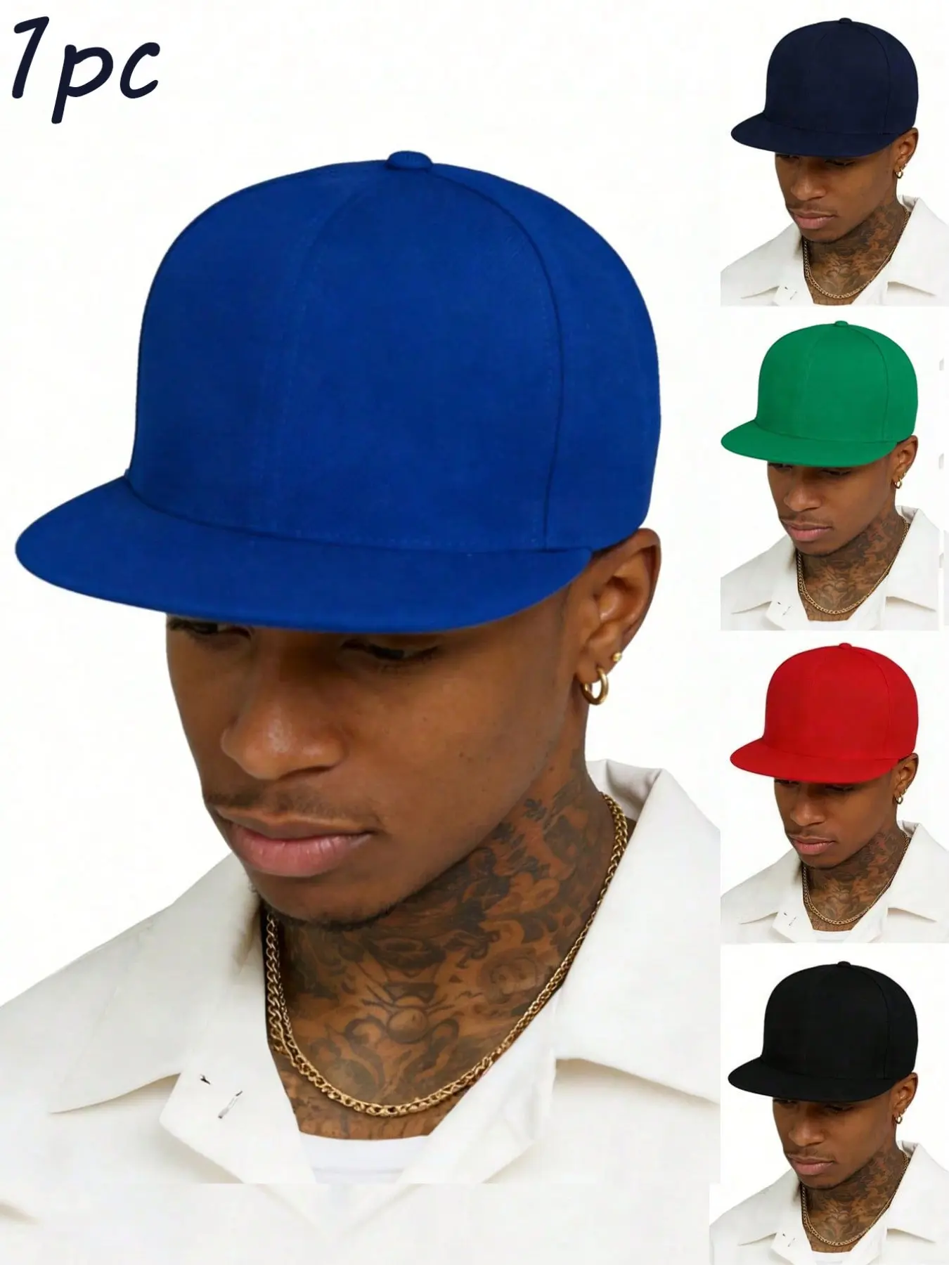 帽子 chorock MIDDLE BRIM FLAT HAT flat brim hats - TikTok Shop