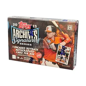 2025 Topps Archives Signature Series Active Players Edition Baseball Hobby Box
