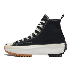 JW Anderson x Converse Run Star Hike High-Top Canvas Sneakers for Men and Women - Durable, Comfortable, Black