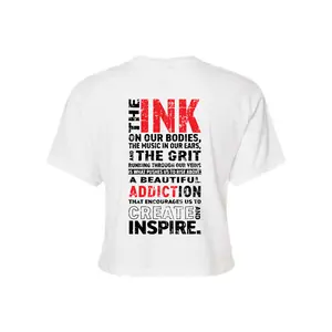 INK Mantra Women's Cropped Tee