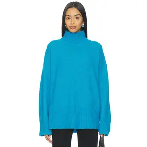 American Vintage Vito Turtleneck Sweater in Paradisiaque Chine