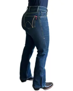 Classic Bootcut FR Jeans Spandex Workwear Womenswear Everyday