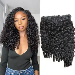 Eroyal Beauty Burmese Curly Brazilian 100% Virgin Hair Bundles 14-28''