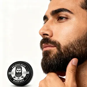Ultra Potente Beard Stimulating Balm 100ml MoisturizesStrengthens Hair Care Balsamo Para Crecimiento de Barba Nourish Repair Volumize