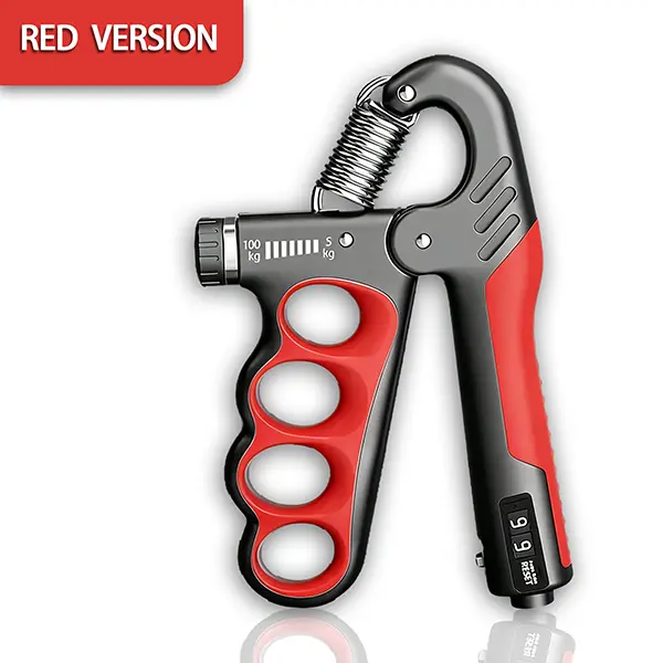 Adjustable Hand Grip Strength Trainer,  Counts Non-Slip Hand Grip Strengthener, Hand Grip Exerciser for Muscle Training & Recovery, Workout Hand Gripper