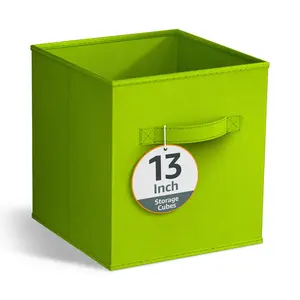 Sorbus 13 Inch Foldable Storage Cube Bin with Handles