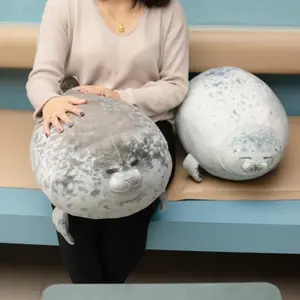 Seal Shaped Plush Throw Pillow, 1 Count Cute Animal Design Soft Comfortable Throw Pillow, Decorative Cushion for Home Sofa Bed