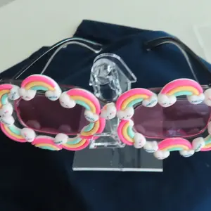 Clouds and rainbow Sunglasses