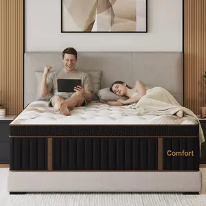 Sweetlove Hybrid Pocket Spring Mattress – Gel Memory Foam, Medium Firm, 12" & 14"